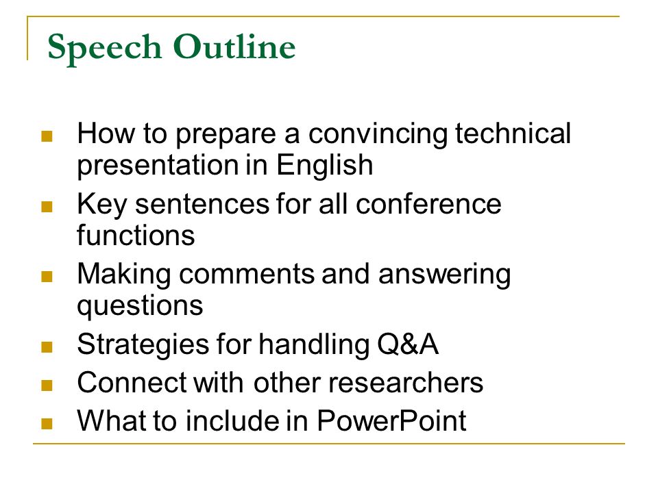 How to write a conference paper academic